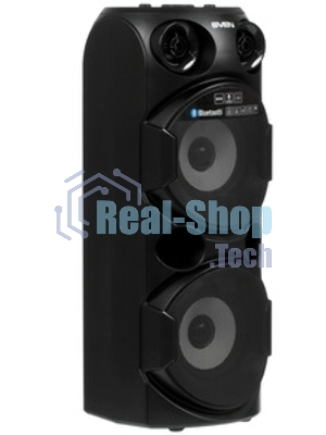 Колонка АС SVEN PS-750, черный (80 Вт, TWS, Bluetooth, FM, USB, microSD, LED-дисплей, 2х4400мА*ч)