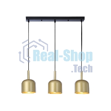 Светильник Ambrella light TR97118/3 GD/BK золото/черный E27*3 max 40W D130*113*1200
