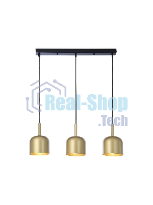 Светильник Ambrella light TR97118/3 GD/BK золото/черный E27*3 max 40W D130*113*1200