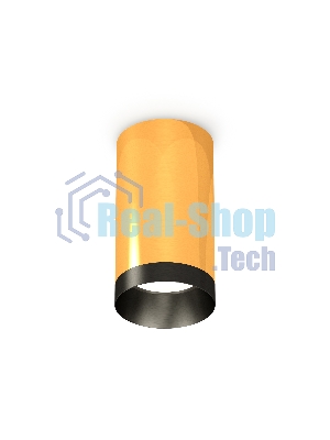 Светильник Ambrella Light XS6327004 PYG/PBK золото желтое полированное/черный полированный MR16 GU5.3 (C6327, N6131)