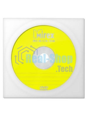 Диск DVD-R Mirex 4.7 Gb, 16x, Бум.конверт (1), (1/150/600)