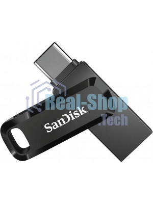 Флешка USB Sandisk DDC3 (SDDDC3-032G-G46), 32Gb, USB 3.0/USB Type-C, R/W 150/30, черный