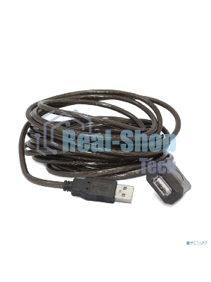 Кабель-удлинитель USB2.0 активный Cablexpert UAE-01-15M, AM/AF, 15м
