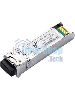 Трансивер FT-SFP+SR-0,3-D 10G, SFP+, LC MMF SR 300m, 850nm laser, OEM, Fibertrade