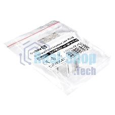 Модуль-вставка Keystone Jack RJ-45 ExeGate KJ-8P8C-U-C6A-180SH-Dual (Кат.6A, неэкранированная, 180 градусов, со шторками, IDC Krone/110)