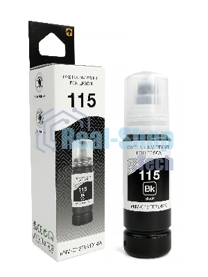 Чернила NVP 115 (NV-C13T07D14A) для Epson L8160, L8180 (70 мл) Black (в коробке) совместимые