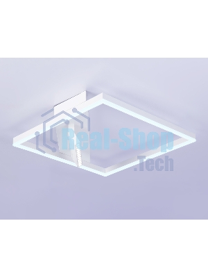 Светильник Ambrella light FL51463/1+1 WH белый 70W 3000K-6400K+4200K 500*500*110 (ПДУ РАДИО 2.4G)