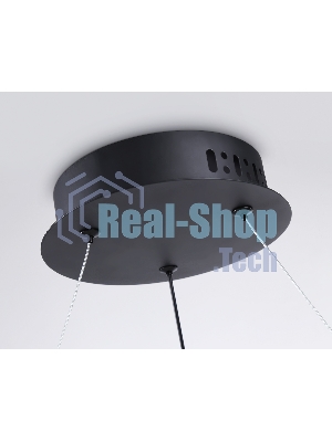 Светильник Ambrella light FL66293 BK черный 39W 3000K-6400K D500*1000 (ПДУ ИК)