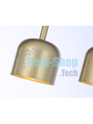 Светильник Ambrella light TR97118/3 GD/BK золото/черный E27*3 max 40W D130*113*1200
