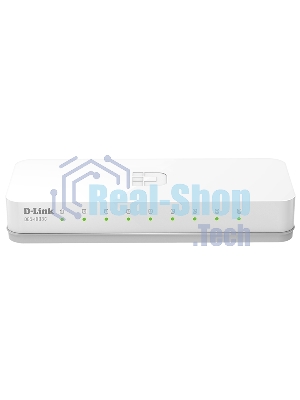 Сетевое оборудование D-Link DES-1008C/A1A Неуправляемый коммутатор с 8 портами 10/100Base-TX