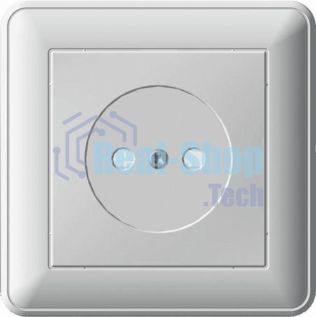 Розетка 1-м СП W59 16А IP20 защ. шторки без заземл. сл. кость SchE RS16-151-28