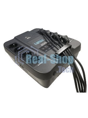 Источник бесперебойного питания Powercom Spider SPD-750U USB LCD 450Вт 750ВА черный