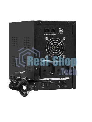 Источник бесперебойного питания ExeGate EX292613RUS SpecialPro UNB-2200.LED.AVR.2SH.RJ.USB 2200VA/1300W,LED, AVR,2*Schuko, RJ45/11, USB, металлический корпус, черный