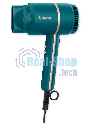 Фен Beurer HC35 Ocean бирюзовый, 2000 Вт, ионизация