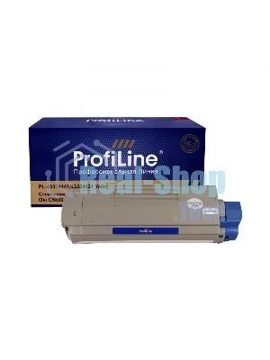Картридж ProfiLine PL-43324441/43324421 для принтеров Oki C5800 Yellow 5000 копий