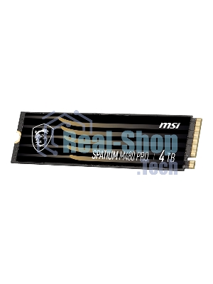 Накопитель SSD MSI SPATIUM M480 PRO, 2Tb, M.2 2280, PCIe 4.0 x4, NVMe, R/W 7400/7000