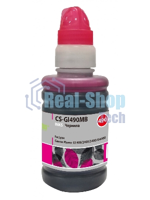 Чернила Cactus CS-GI490MB пурпурный100мл для Canon Pixma G1400/G2400/G3400