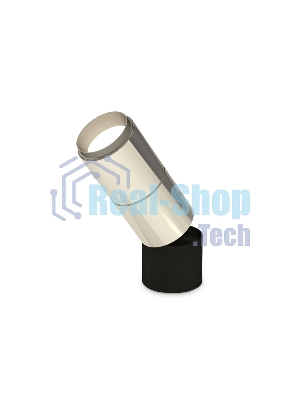 Крепеж для корпуса A2221 BK черный D60*H50mm Out45mm (для корпуса D60mm)