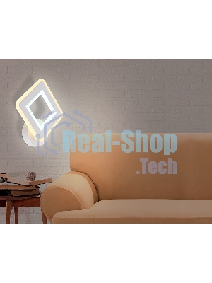 Настенный светодиодный светильник FA871 WH белый 11W 220*250*50