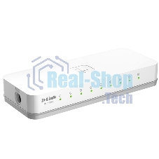 Сетевое оборудование D-Link DES-1008C/A1A Неуправляемый коммутатор с 8 портами 10/100Base-TX