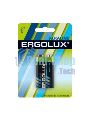 Элемент питания алкалиновый Ergolux 