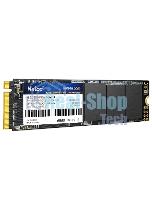 Накопитель SSD Netac N930E Pro, 512Gb, PCIe 3.0 x4, M.2 2280, NVMe, R/W 2080/1700