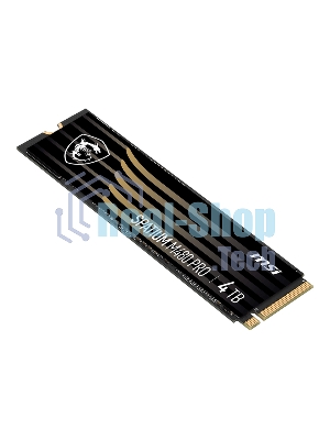 Накопитель SSD MSI SPATIUM M480 PRO, 2Tb, M.2 2280, PCIe 4.0 x4, NVMe, R/W 7400/7000