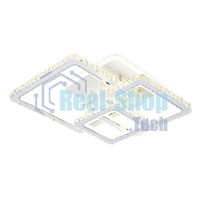 Управляемый светодиодный светильник Ambrella light FA1732/3 WH/CH белый/хром 145W 3000K/4200K/6400K 670*510*150 (ПДУ РАДИО 2.4G)