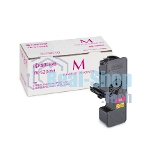 Картридж лазерный Kyocera TK-5230M (1T02R9BNL0) пурпурный для P5021cdn/cdw, P5026cdn/cdw, M5521cdn/cdw, M5526cdn/cdw 2200 стр.