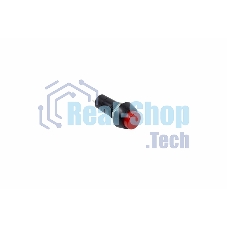 Выключатель-кнопка Rexant 250V 1А (2с) (ON)-OFF Б/Фикс красный
