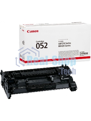 Картридж лазерный Canon 052 2199C002 черный (3100 стр.) для Canon MF421dw/MF426dw/MF428x/MF429x
