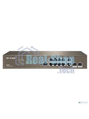 Коммутатор управляемый IP-COM G5312F L3, 12 портов, 10х1 Гбит/с, Base-X SFP 2х1 Гбит/с, настольный