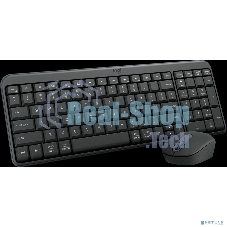 Комплект клавиатура+мышь Logitech Wireless Combo MK250 Compact беспроводной, Bluetooth, 1000 DPI, чёрный