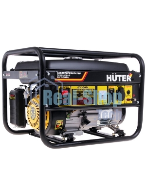 Электрогенератор бензиновый Huter DY3000L, 2.8 кВт, 67 дБ, 39 кг