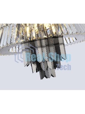 Люстра Ambrella light LH41020/12 BK/CL черный/прозрачный E14*12 max 40W D560*660