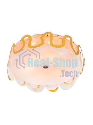 Светильник Ambrella light TR5327/6 GD/FR золото/белый матовый E14/6 max 40W D606*230