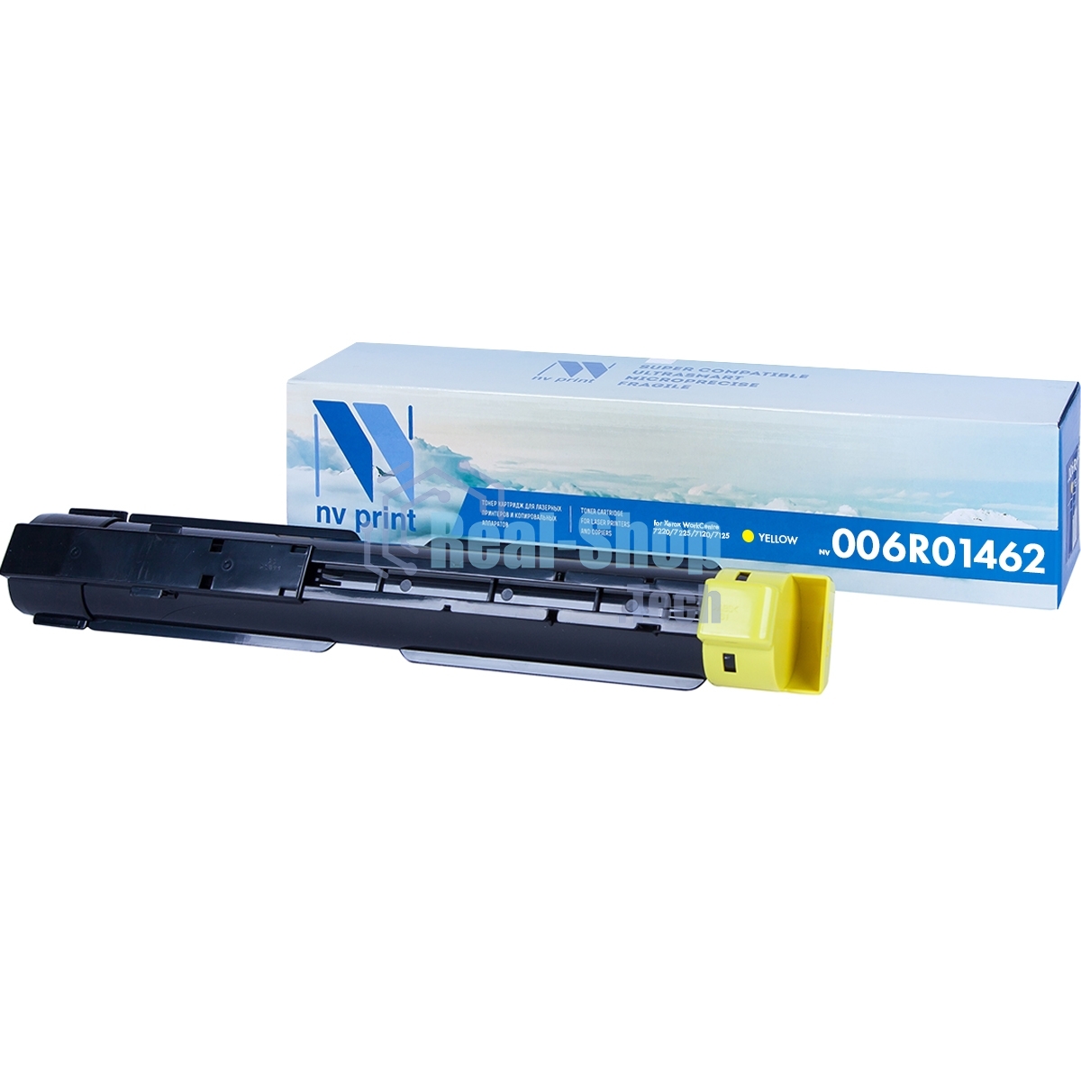 Картридж лазерный NVPrint совместимый Xerox 006R01462 Yellow для WorkCentre 7220/7225/7120/7125 (15000k)