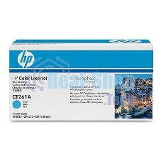 Картридж лазерный HP CE261A голубой для CLJ CP4025/CP4525 11000стр.