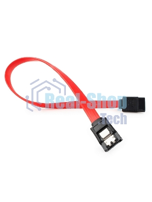 Кабель интерфейсный SATAIII Cablexpert CC-SATAM-DATA-0.3M, 30 см, 7pin/7pin, защелка, пакет