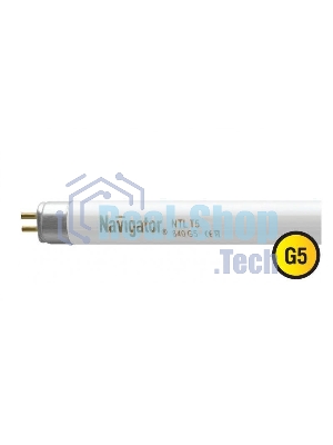 Лампа люминесцентная Navigator NTL-T5-21-840-G5 21Вт T5 4200К G5