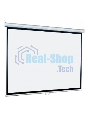 Настенный экран Lumien Eco Picture 128х171 см (рабочая область 122х165 см) Matte White восьмигранный корпус, возможность потолочн./настенного крепления, уровень в комплекте, 4:3 (треугольная упаковка)