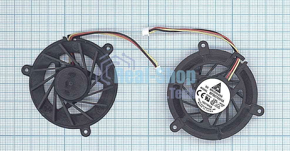 Вентилятор (кулер) для ноутбука HP ProBook 4410S 4411S 4415S 4510S 4710S VER-1