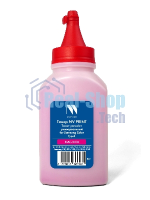 Тонер NVPrint для Samsung Color универсальный Type2 (50г) Magenta совместимый