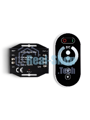 Контроллер диммер GS11101 24A 12V 288W/ 24V 576W (ПДУ Радио 2.4G AAA)