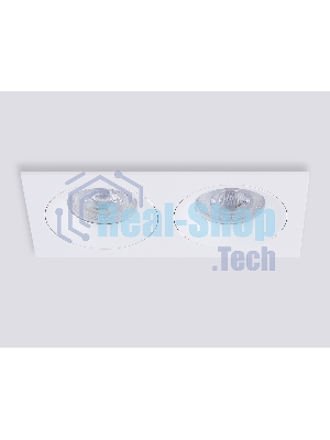 Светильник встраиваемый Ambrella light TN102731/2 WH белый GU5.3 175*92*23