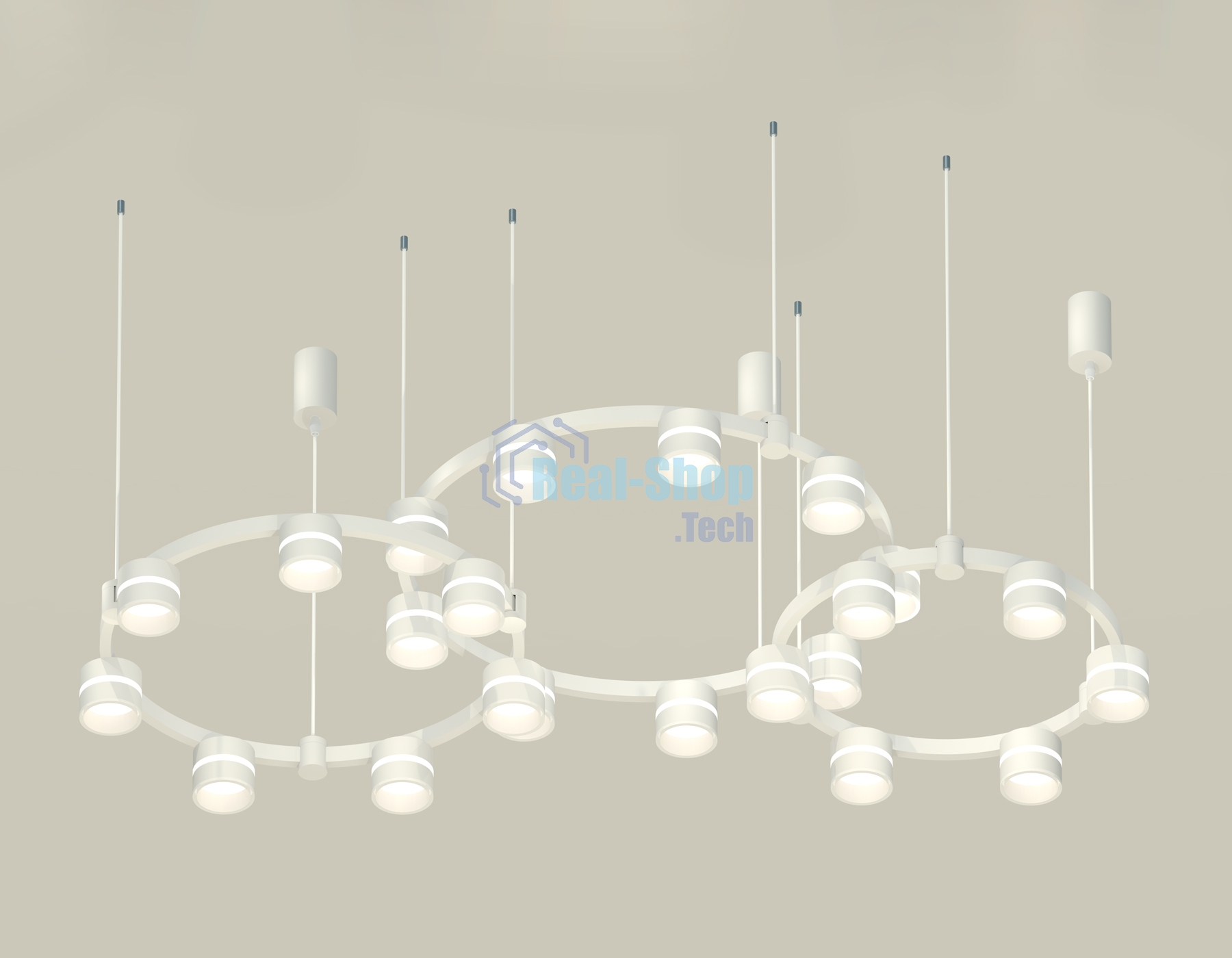 Светильник Ambrella light XR92082200/22 SWH/FR белый песок/белый матовый GX53 (A9208, C9241, C9236, C9231, N8444)