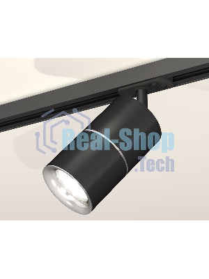 Светильник Ambrella light XT7402011 SBK/PSL черный песок/серебро полированное MR16 GU5.3 (A2537, C7402, A2070, C7402, N7012)