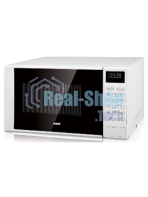 Микроволновая печь BBK 20MWG-735S/W белый, 20 л, 700 Вт, переключатели - сенсор