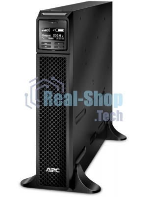 Источник бесперебойного питания APC Smart-UPS SRT, 1000VA/1000W, On-Line, Extended-run, Tower (Rack 2U convertible), черный