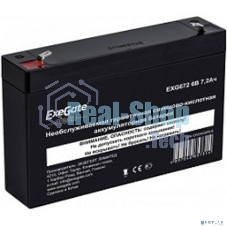 Батарея для ИБП ExeGate EP234536RUS GP 672/EXG672 (6V 7.2Ah) клеммы F1